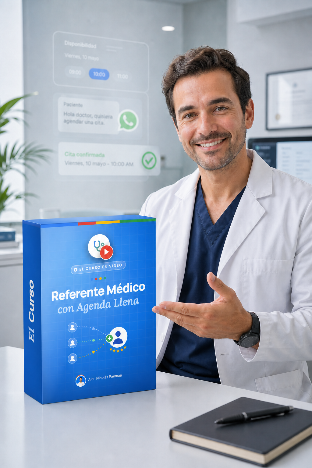 El curso en video Consultorio Lleno y Referente